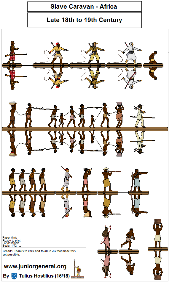 African Slave Caravan