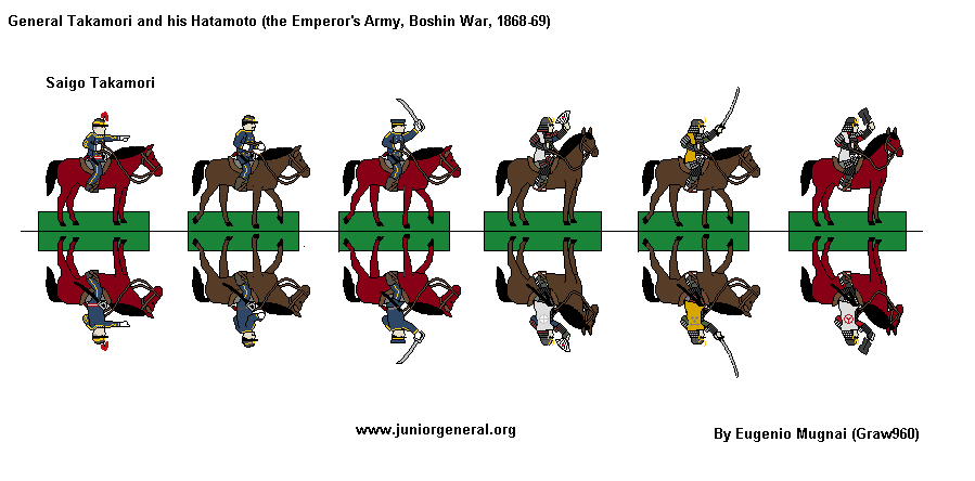 General Takamori and His Hatamoto