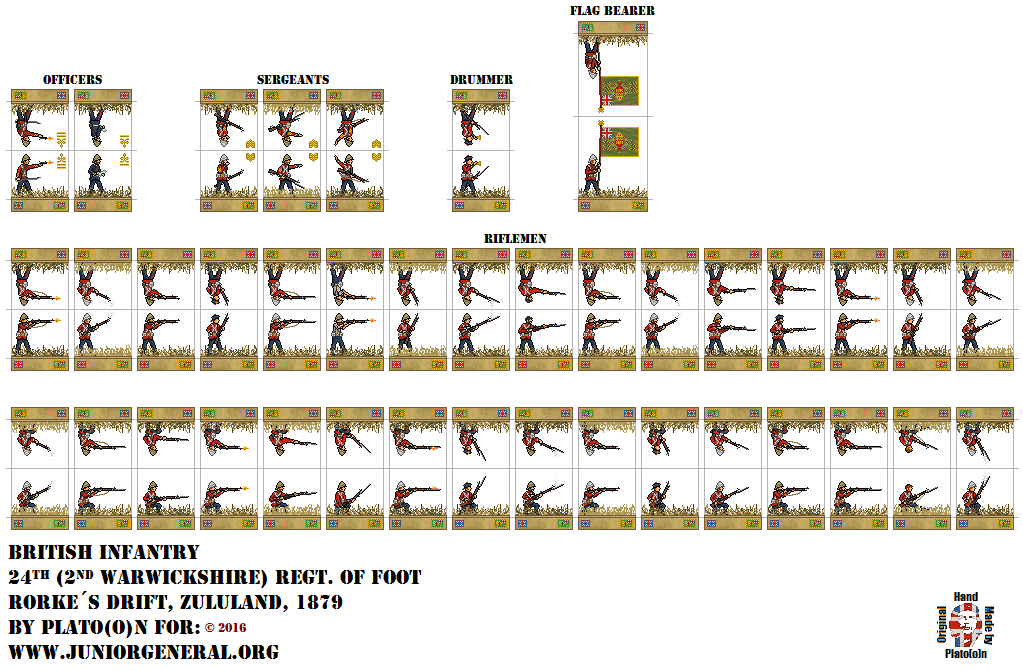 British Infantry (Zululand 1879) (Micro-scale)