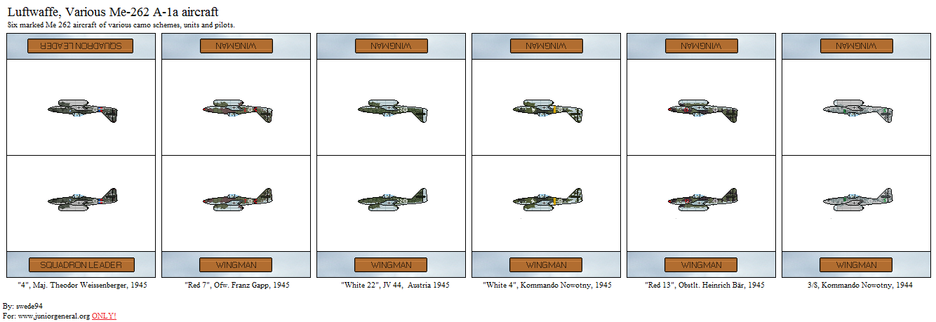 German Me-262 Aircraft