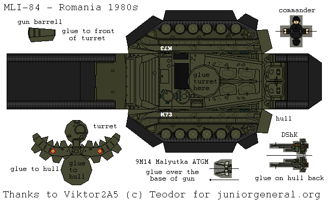 Romania MLI-84 (3D Fold Up)