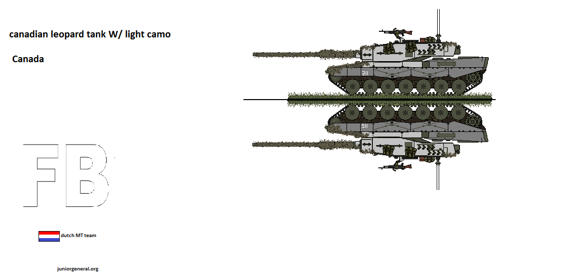 Canadian Leopard Tank