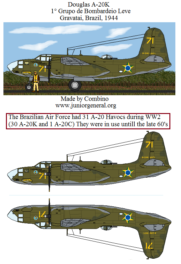 Brazilian Douglas A-20K