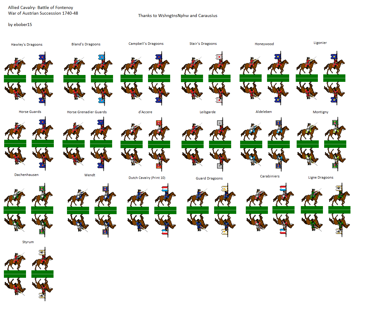 Allied Cavalry (Micro-scale)