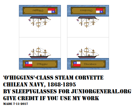 Chilean Steam Corvette