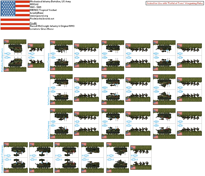 US M113A2 MERDC Camo