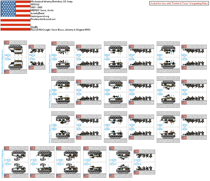 US M113A2 MERDC Camo