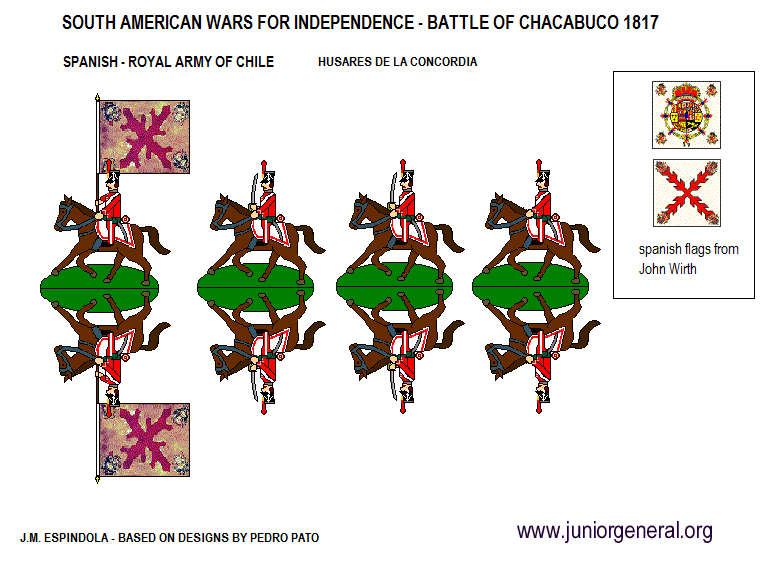 Spanish Royal Army Hussars