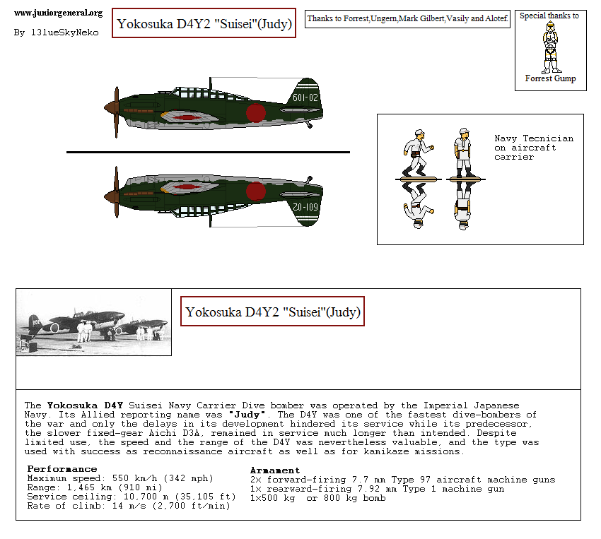 Yokosuka D4Y2 Judy