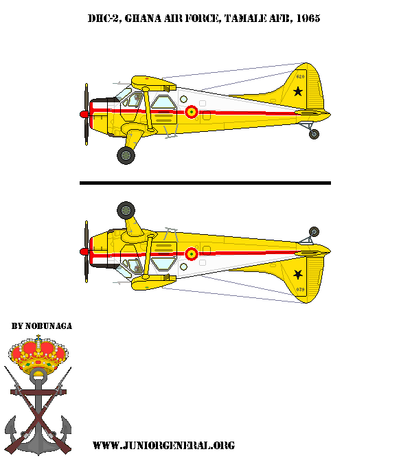 Ghanan DHC-2 Aircraft