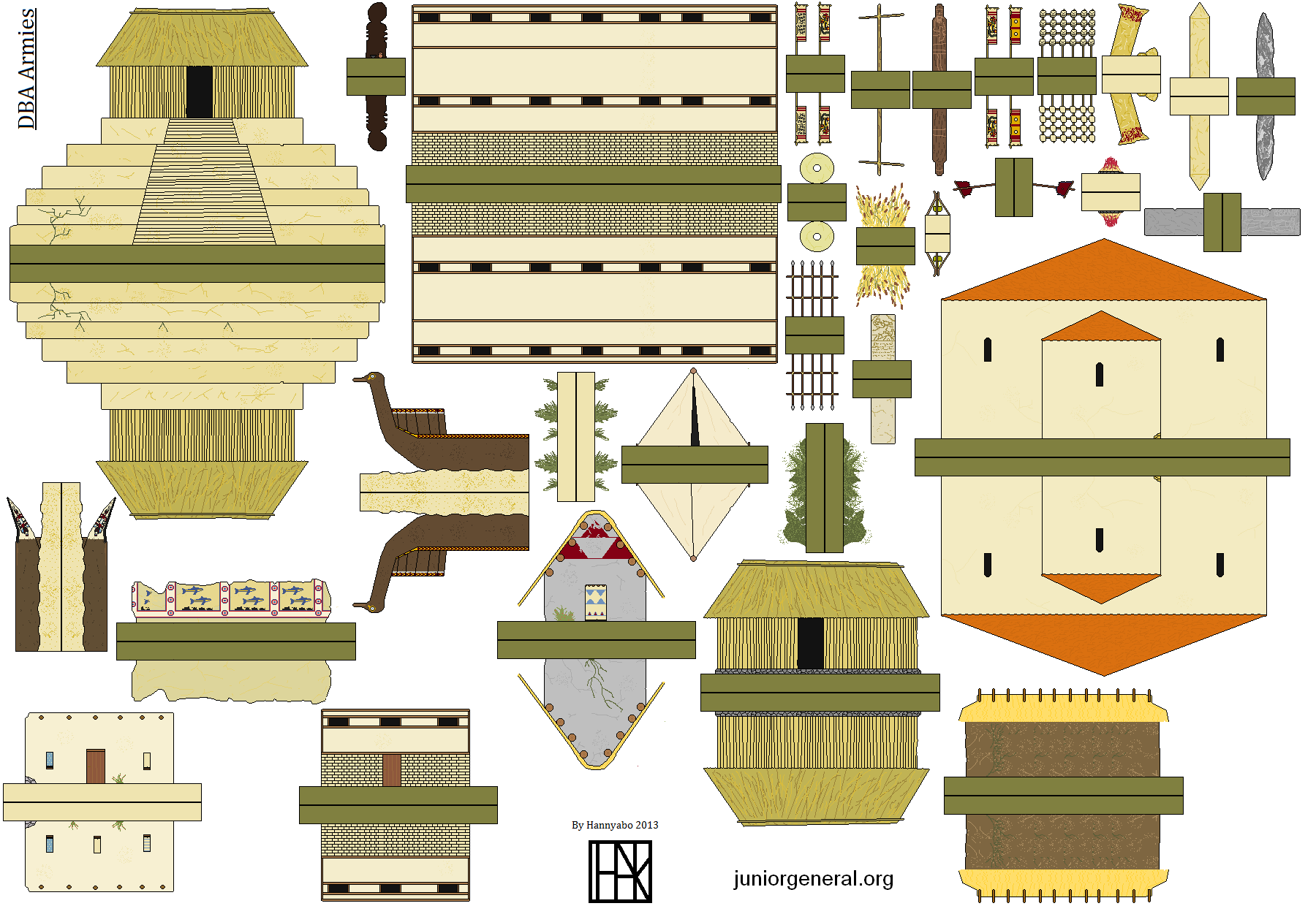 DBA Based Terrain and Camp Embellishments