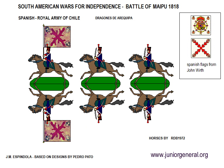 Spanish Royal Army Dragoons