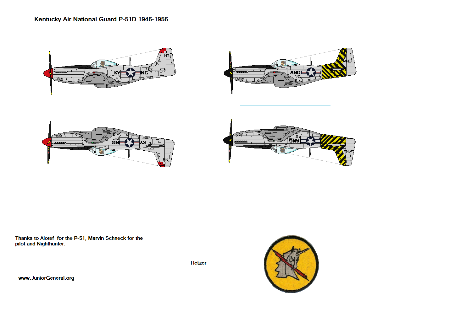 US Air National Guard P-51