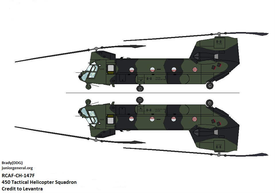 Canadian CH-147F Chinook