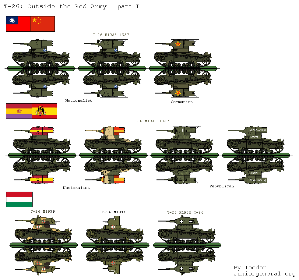T-26 Light Tanks