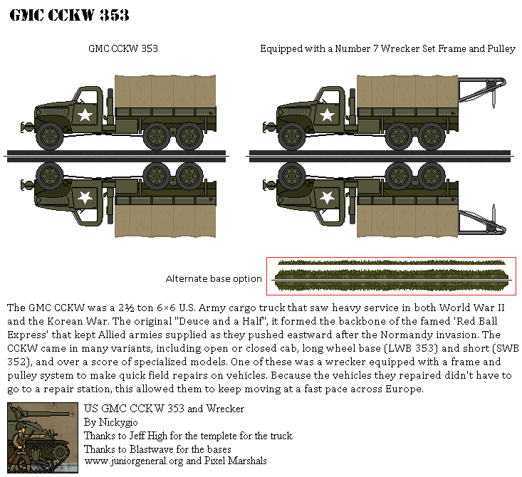 GMC CCKW 353 Truck