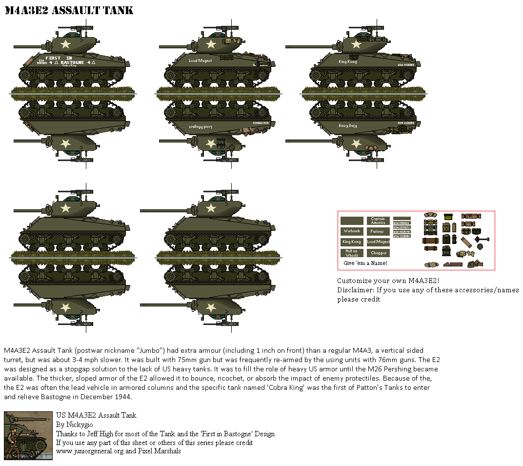 M4A3E2 Assault Tank