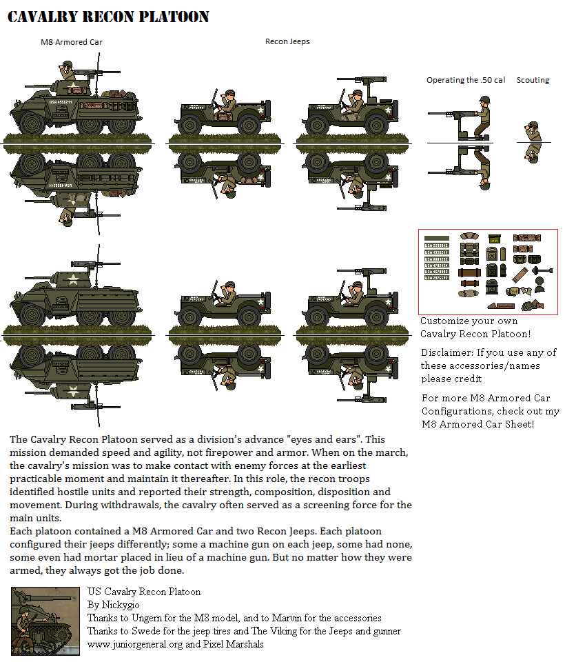 Cavalry Recon Platoon
