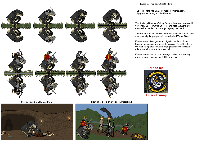 Troglodyte Beast Riders 