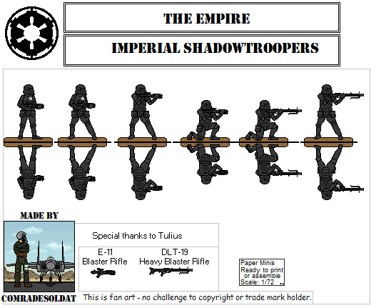 Imperial Stormtrooper Corps ShadowTroopers