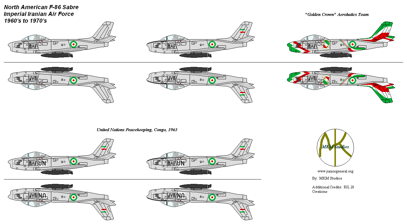 Iranian F-86 Sabre