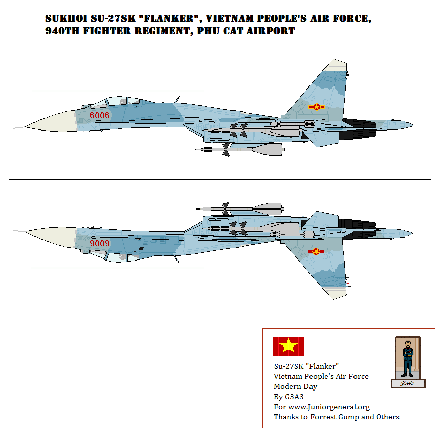 Vietnamese Su-27SK Flanker