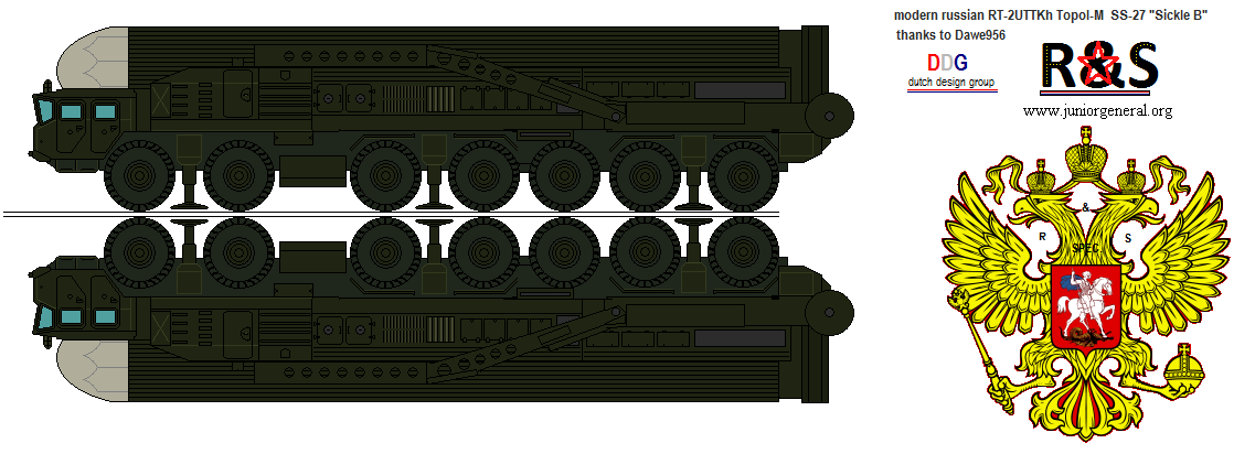 Russian RT-2UTTKh Topol-M SS-27