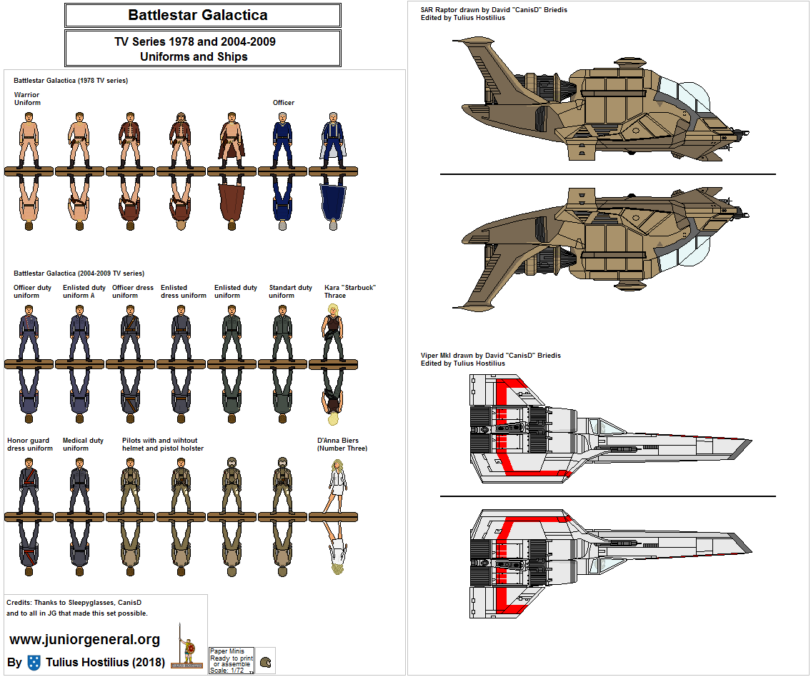 Battlestar Galactica Set