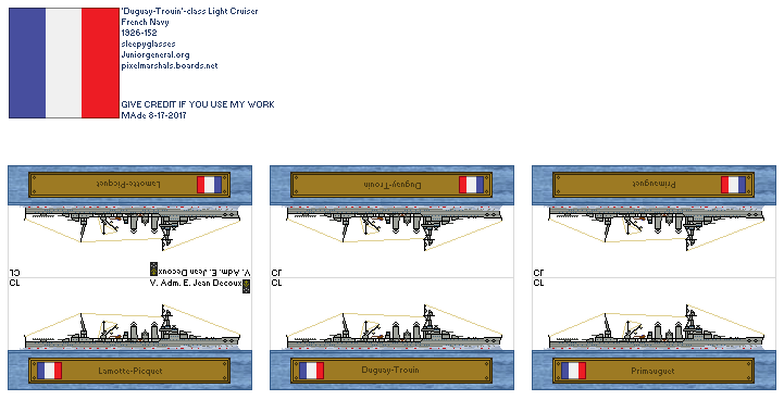 French Light Cruiser