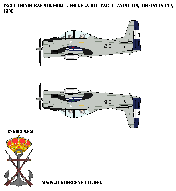 Honduras T-28D Aircraft