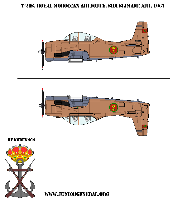 Morocco T-28D Aircraft