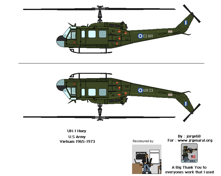 Greek Huey Helicopter
