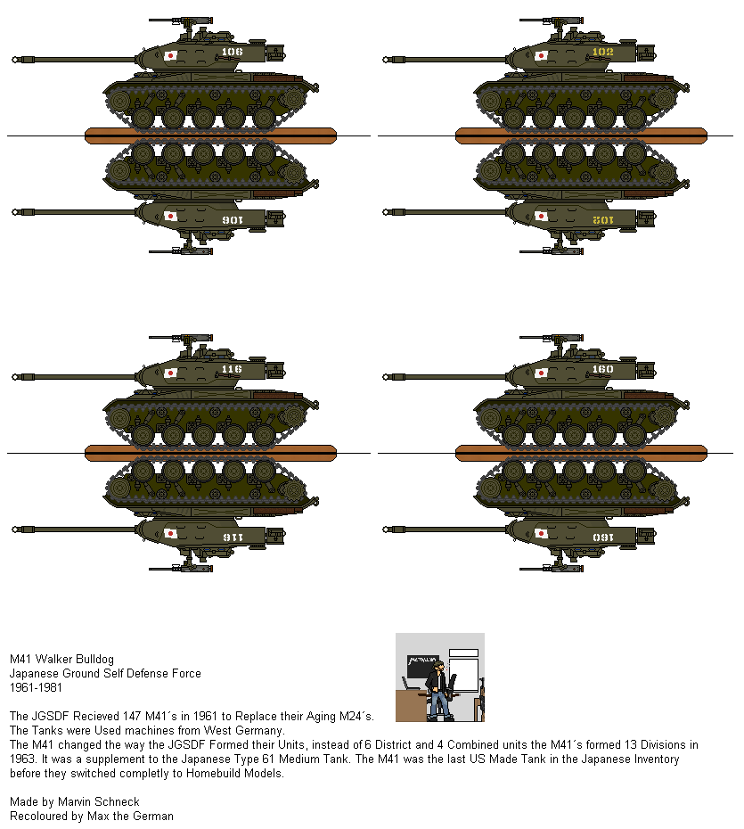 Japanese M41 Walker Bulldog