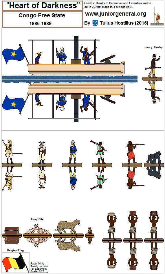 Congolese River Steam Boat