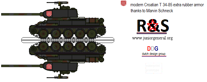 Croatian T-34/85
