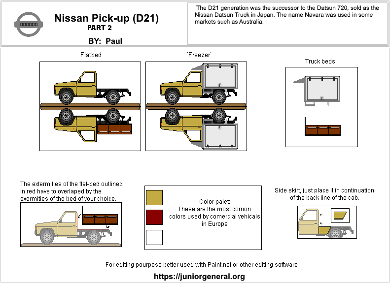 Nissan Pickup (D21) Part 2