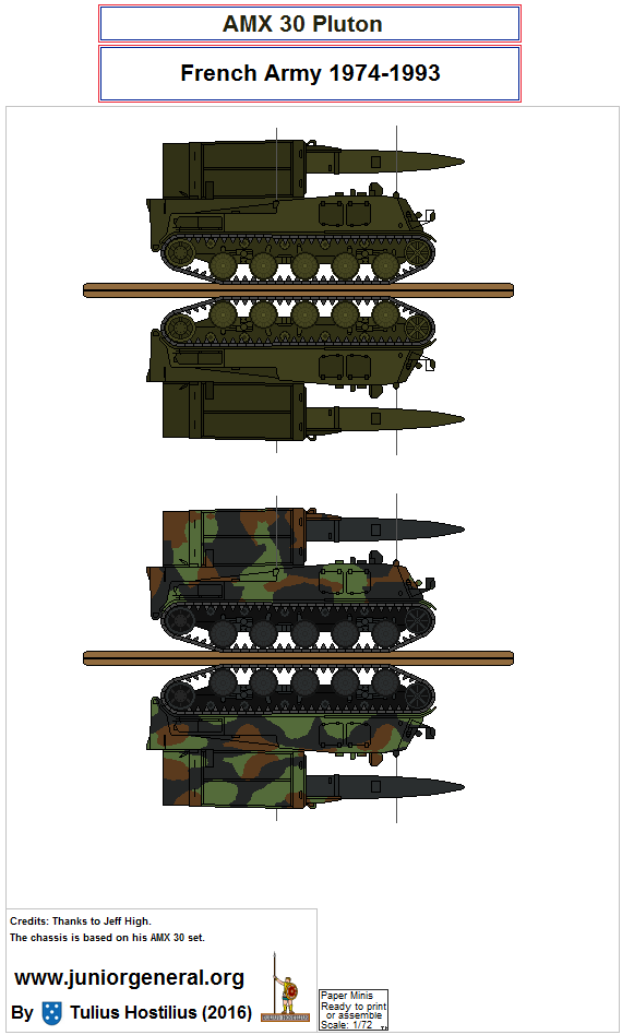 French AMX 30 Pluton