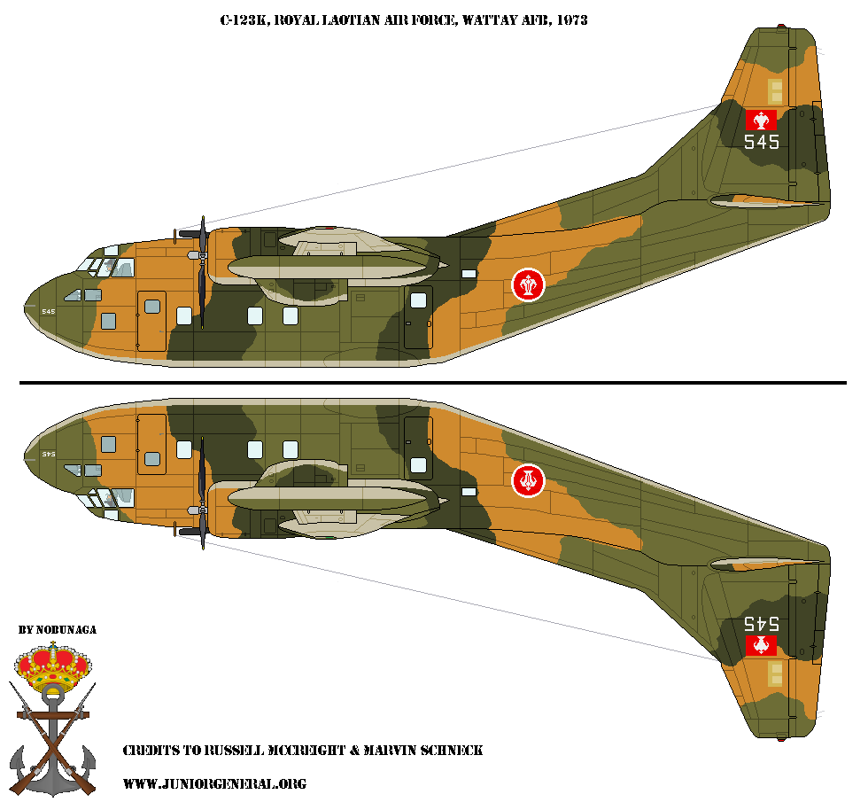 Laos C-123K Aircraft