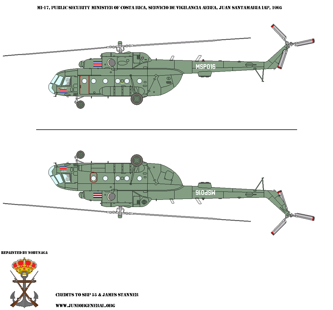 Costa Rican Mi-17 Helicopter