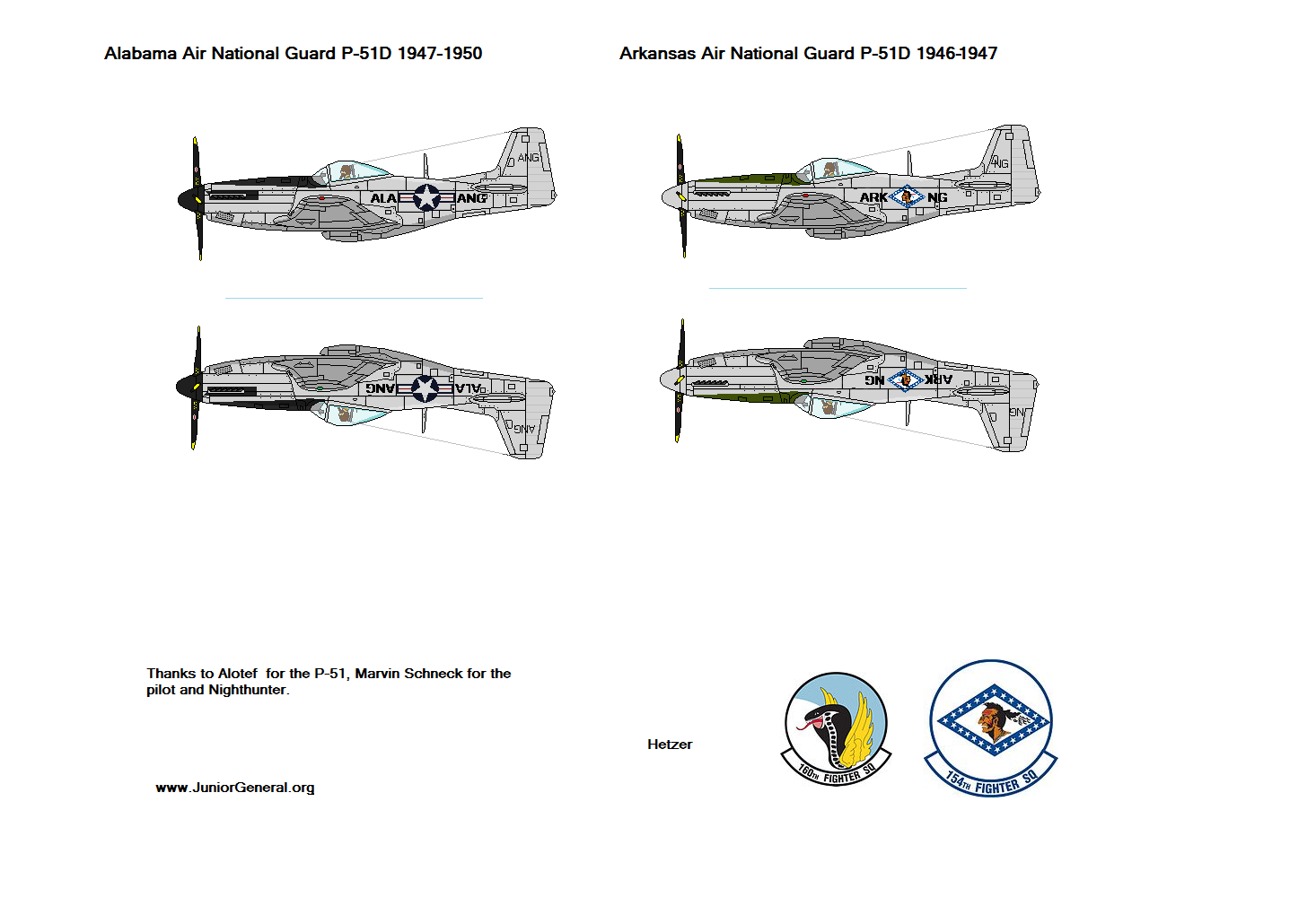 US Air National Guard P-51 Mustang