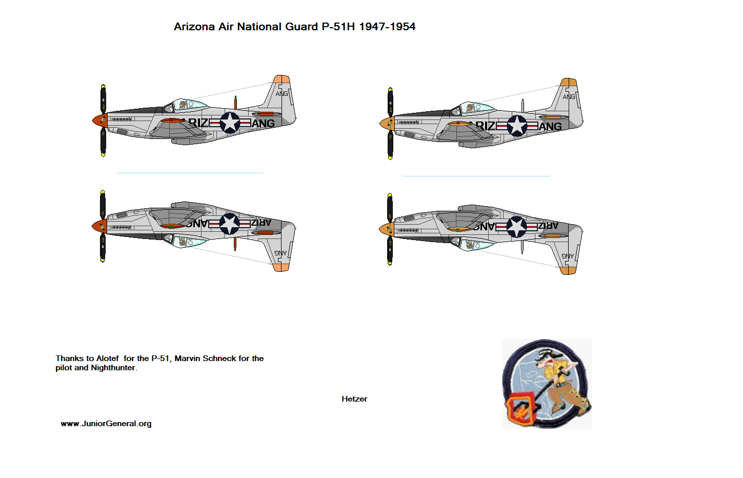 US Air National Guard P-51 Mustang