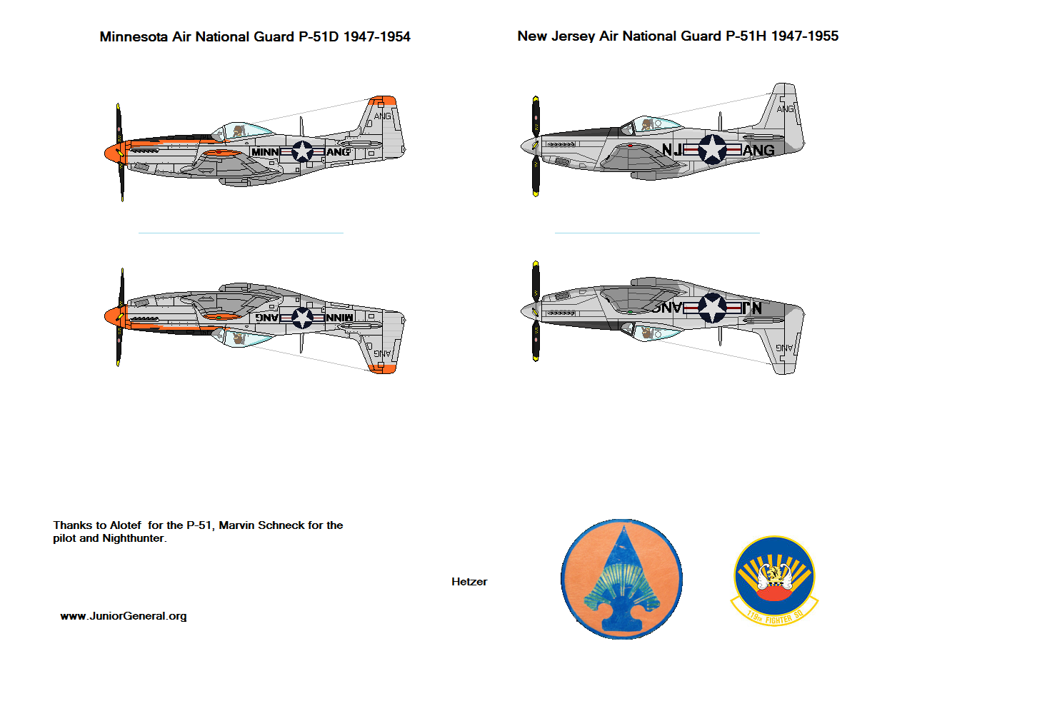 US Air National Guard P-51 Mustang