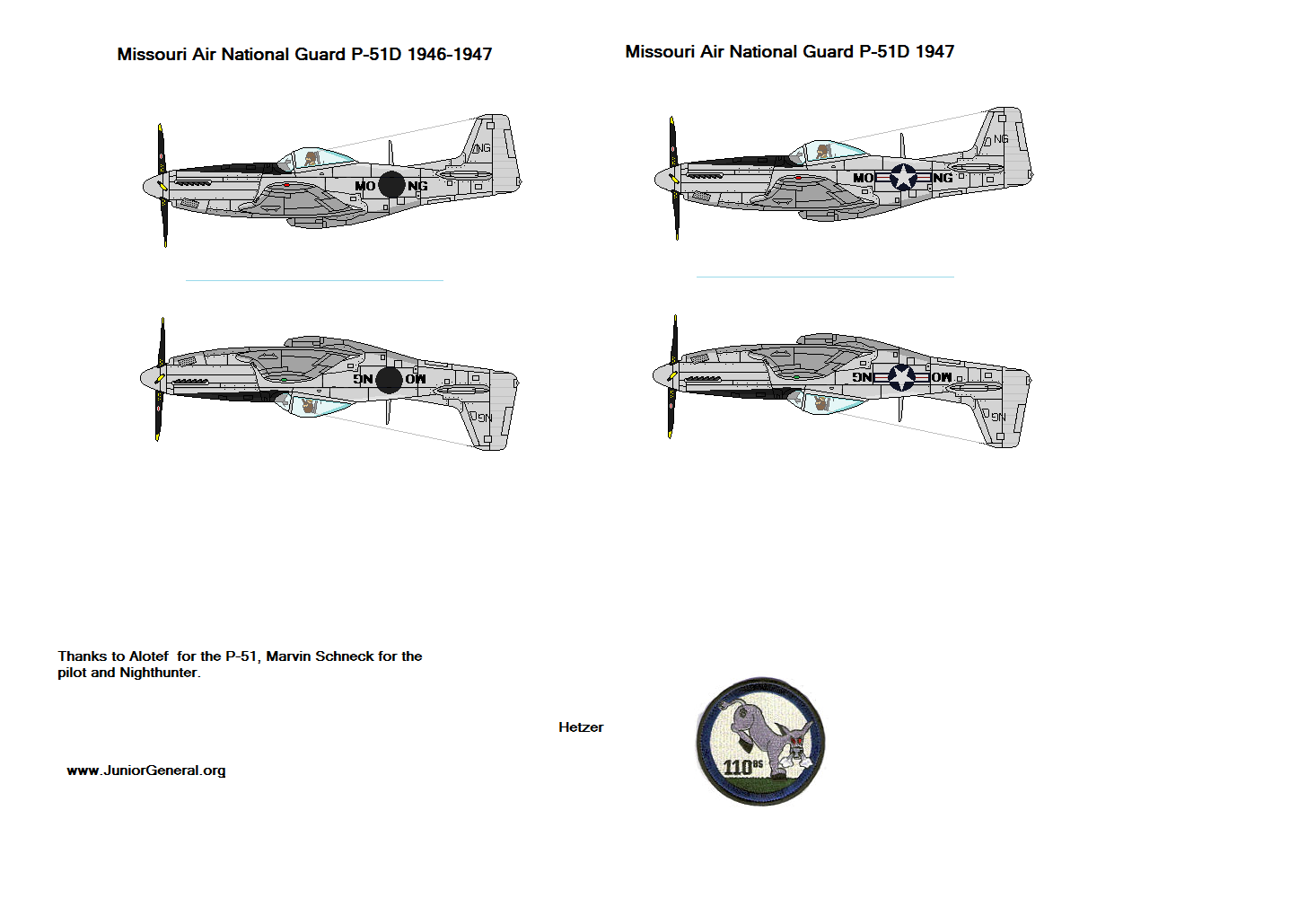 US Air National Guard P-51 Mustang