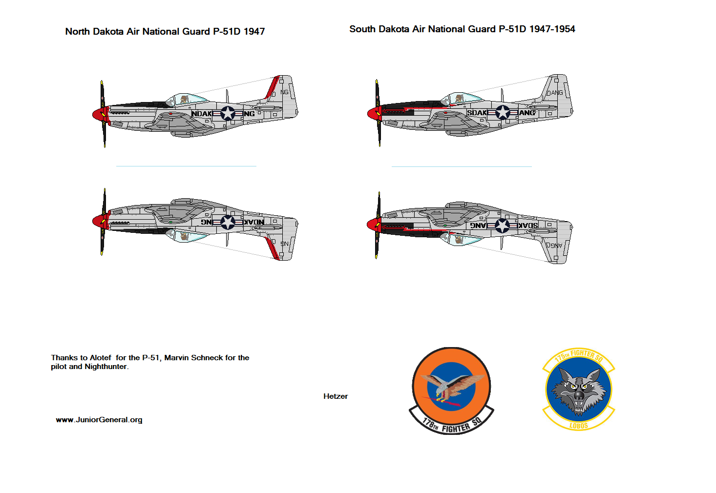 US Air National Guard P-51 Mustang