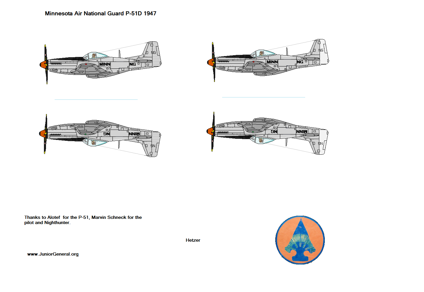 US Air National Guard P-51 Mustang
