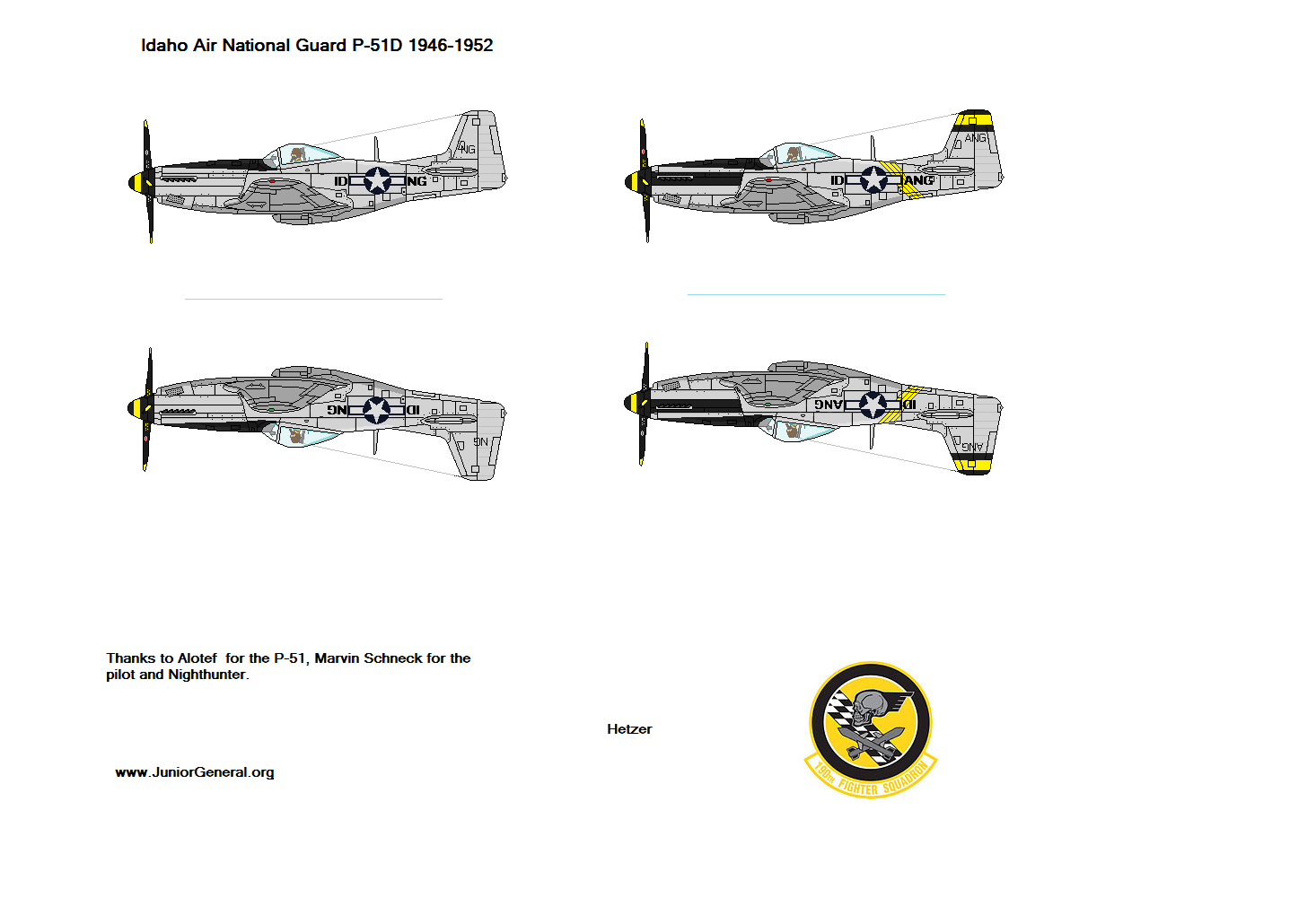 US Air National Guard P-51 Mustang