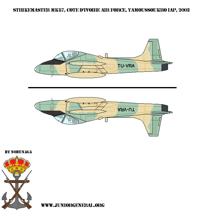Cote D'Ivoire Strikemaster MK87