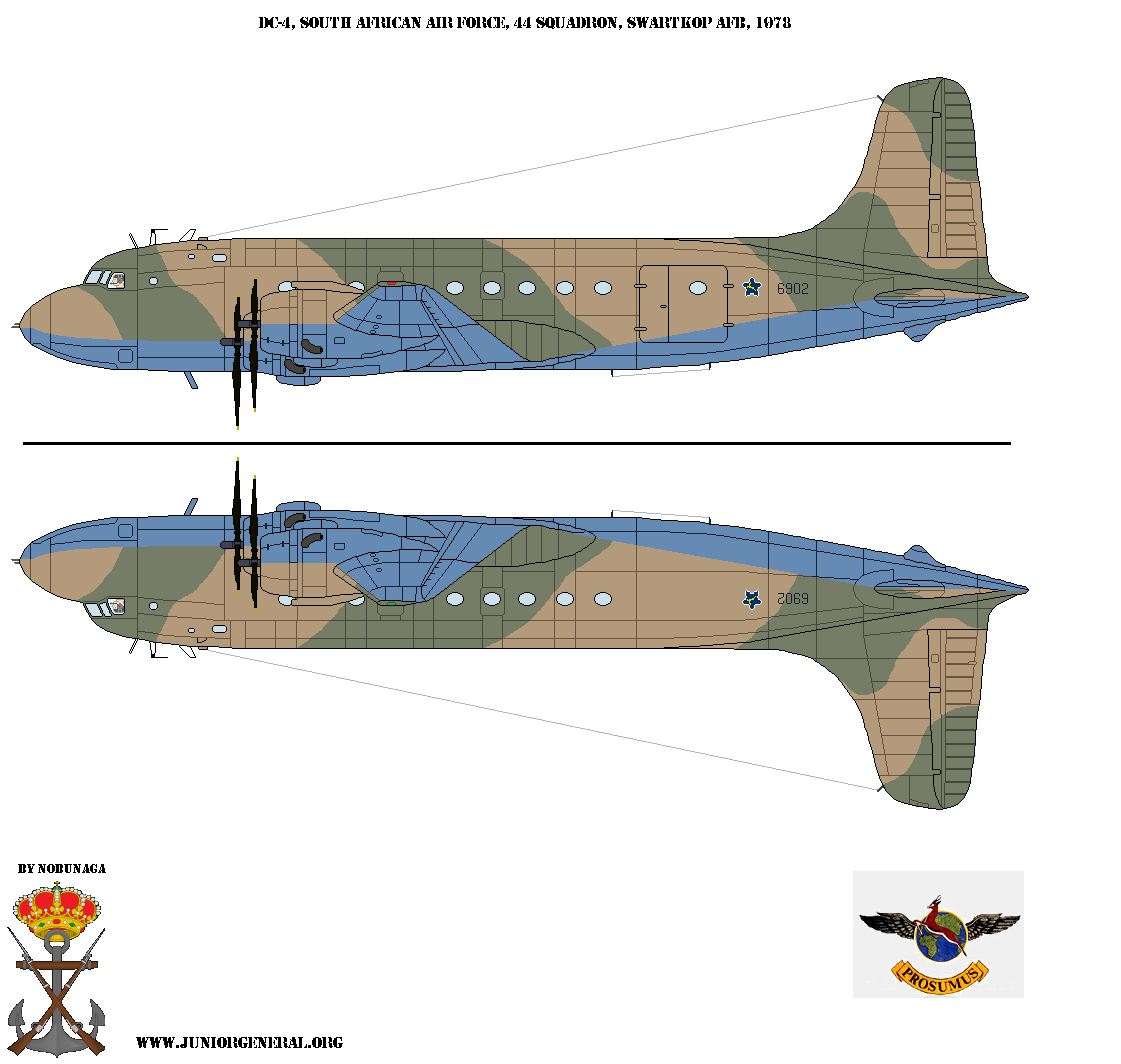 South Africa DC-4 Aircraft
