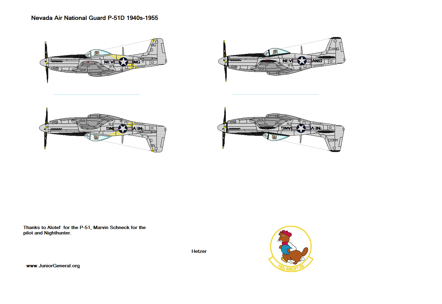 US Air National Guard P-51 Mustang