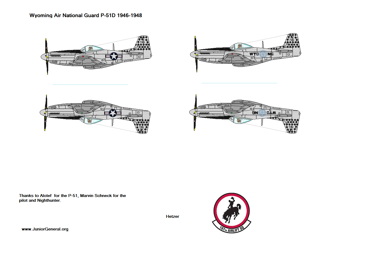 US Air National Guard P-51 Mustang
